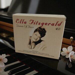 Vintage Ella Fitzgerald "Queen of Jazz" 4 CD Box Set-Cd's Sealed-1999